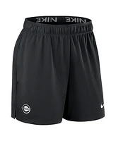 Nike Women's Black Cincinnati Reds Authentic Collection Knit Shorts