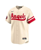 Nike Men's Cream Los Angeles Angels City Connect Limited Jersey