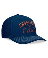 Top of the World Men's Navy Virginia Cavaliers Carson Trucker Adjustable Hat