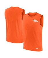 Nike Men's Orange Denver Broncos Muscle Tank Top