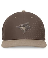 Nike Men's Brown Toronto Blue Jays Statement Ironstone Pro Performance Snapback Hat