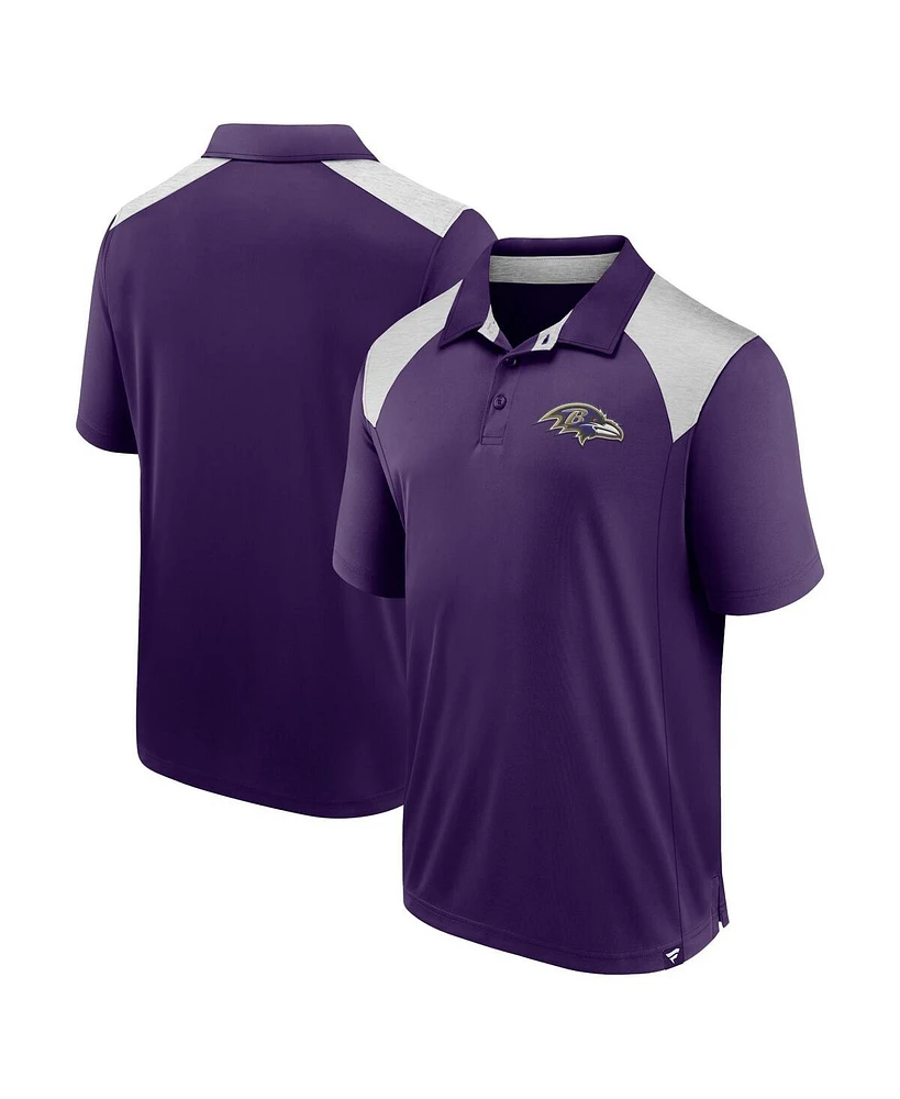 Fanatics Men's Purple Baltimore Ravens Primary Polo