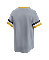 Nike Men's Gray Pittsburgh Pirates Cooperstown Collection Limited Jersey