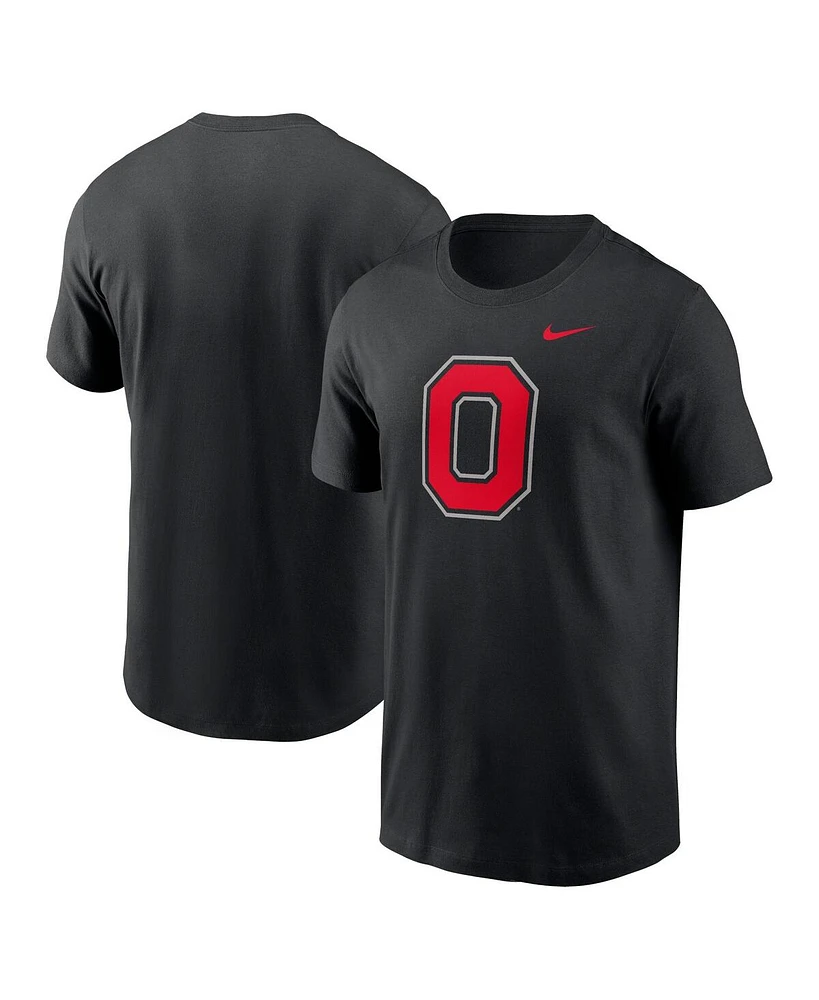 Nike Men's Black Ohio State Buckeyes Primetime Evergreen Alternate Logo T-Shirt