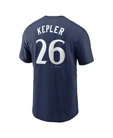 Nike Men's Max Kepler Navy Minnesota Twins 2024 City Connect Fuse Name Number T-Shirt