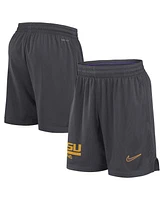 Nike Men's Anthracite Lsu Tigers 2024 Sideline Mesh Shorts