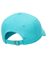 Nike Men's and Women's Aqua Swoosh Club Performance Adjustable Hat