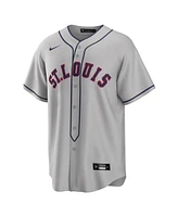 Nike Men's Nolan Arenado Gray St. Louis Cardinals 2024 Rickwood Classic Replica Player Jersey