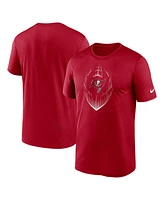 Nike Men's Red Tampa Bay Buccaneers Primetime Legend Icon Performance T-Shirt