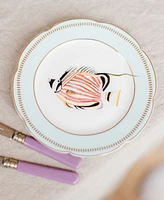 Yvonne Ellen Fishy Tea Plates, Set of 4