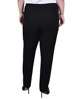 Ny Collection Plus Scuba Crepe Ankle Pant