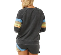 Rip Curl Juniors' High Tide Surf Raglan Crew Top