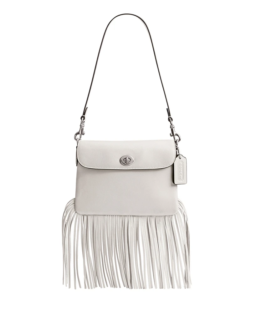 Coach Women's 1964 Fringe Leather Crossbody Bag