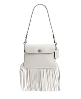 Coach Women's 1964 Fringe Leather Crossbody Bag