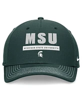 Nike Men's and Women's Green Michigan State Spartans 2024 Sideline Adjustable Hat