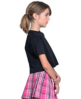 With Jules Big Girls Cotton Short-Sleeve Baby T-Shirt