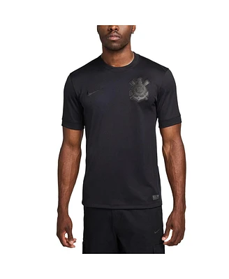 Nike Men's Black Corinthians 2024/25 Away Replica Jersey