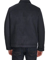 Tommy Hilfiger Men's Faux Suede Trucker Jacket