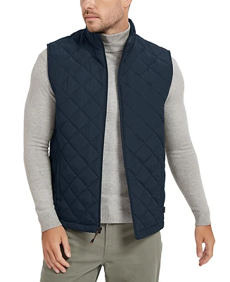 Hawke & Co. Men's Diamond Quilted Heritage Vest, Created for Macy's