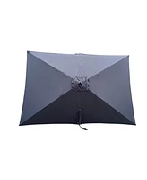 Streamdale Furniture Waterproof Patio Umbrella with Tilt and Crank