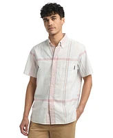 Tommy Hilfiger Men's Printed Short Sleeve Button-Down Shirt