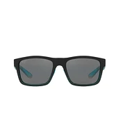 Maui Jim Unisex Polarized Sunglasses, The Flats Mj000738