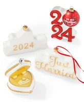 Holiday Lane Our First Ring in Heart Box 2024 Ornament, Exclusively at Macy's