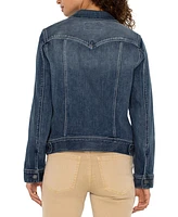 Liverpool Los Angeles Women's Stretch Denim Trucker Jacket