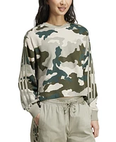 adidas Women's Camo Crewneck Sweatshirt