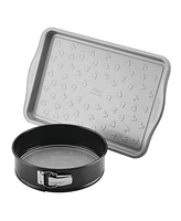 Farberware Disney Bake with Mickey Mouse Steel 2-Piece Springform & Cookie Pan Set