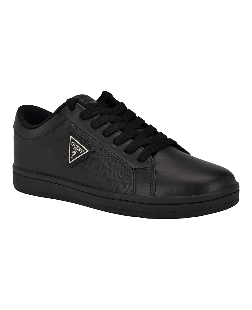 Guess Men's Leming Low Top Lace Up Fashion Sneakers