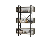 gaomon Rectangular open bookshelf