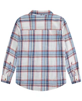 Levi's Big Boys Yarn Dyed Woven Shirt