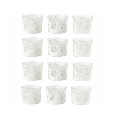 Slickblue Modern Tree Votive Holder Set of 12