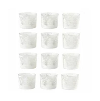 Slickblue Modern Tree Votive Holder Set of 12