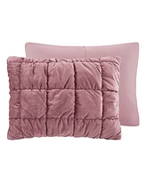 Intelligent Design Velvet Dream Puff -Pc. Comforter Set