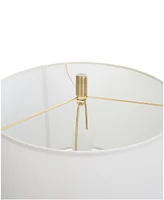 Rosemary Lane 28" Metal Abstract Tiered Pillar Accent Lamp