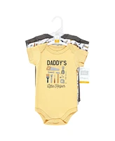 Hudson Baby Boys Cotton Bodysuits