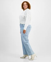 And Now This Trendy Plus Utility Jeans