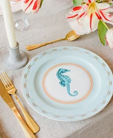 Yvonne Ellen Under the Sea Dinner Plates, Set of 4