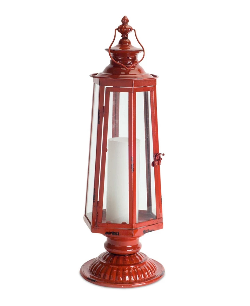 Slickblue Traditional Lantern Post Tabletop Candle Holder