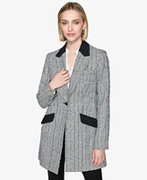 Karl Lagerfeld Paris Women's One-Button Blazer