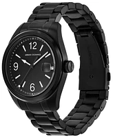 A|X Armani Exchange Men's Quartz Three-Hand Black Stainless Steel 42MM