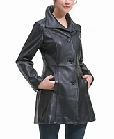 Bgsd Plus Sarai Leather Coat