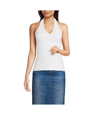 Lands' End Women's Slender Halter Top