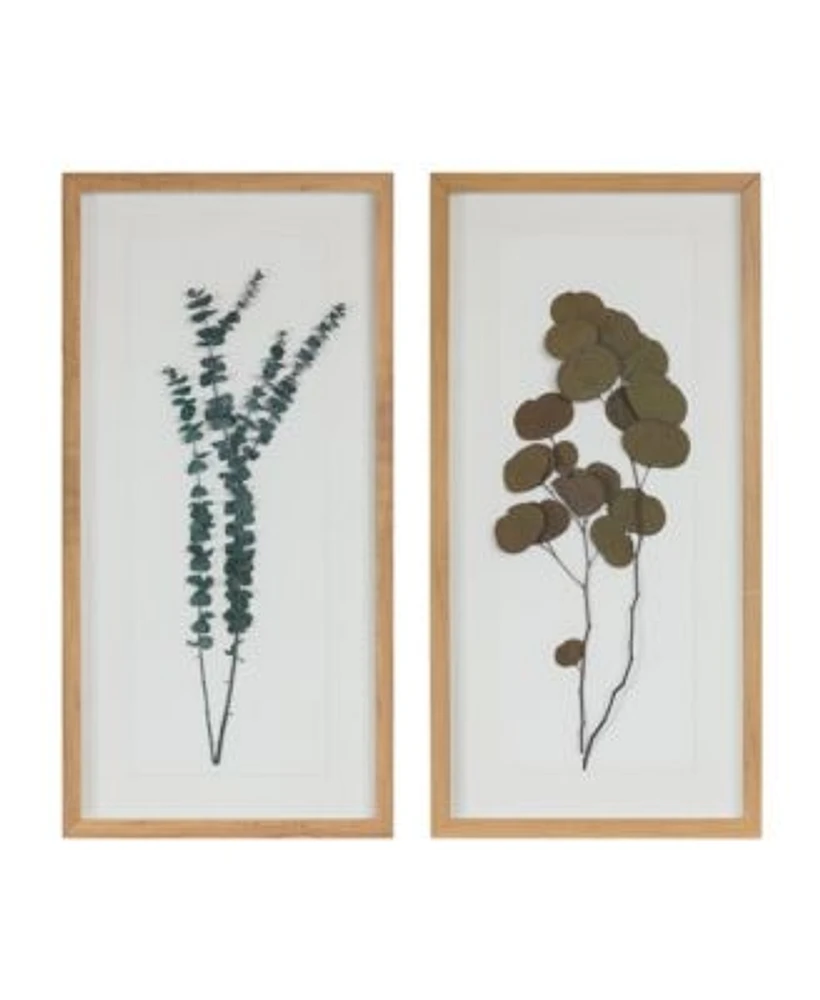 Slickblue Dried Eucalyptus Frame Set Of 2