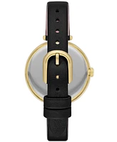 Kate Spade New York Women's Holland Black Leather Watch 34mm