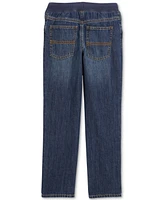 Carter's Little & Big Boys Cotton Pull-On Drawstring Jeans