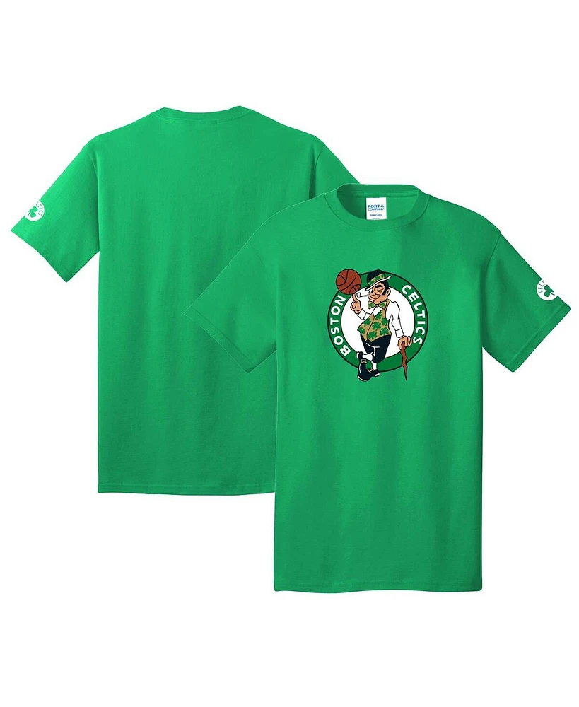 Fisll Men's and Women's Kelly Green Boston Celtics Lucky T-Shirt