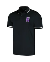 Under Armour Men's Black Northwestern Wildcats T2 Tipped Performance Polo